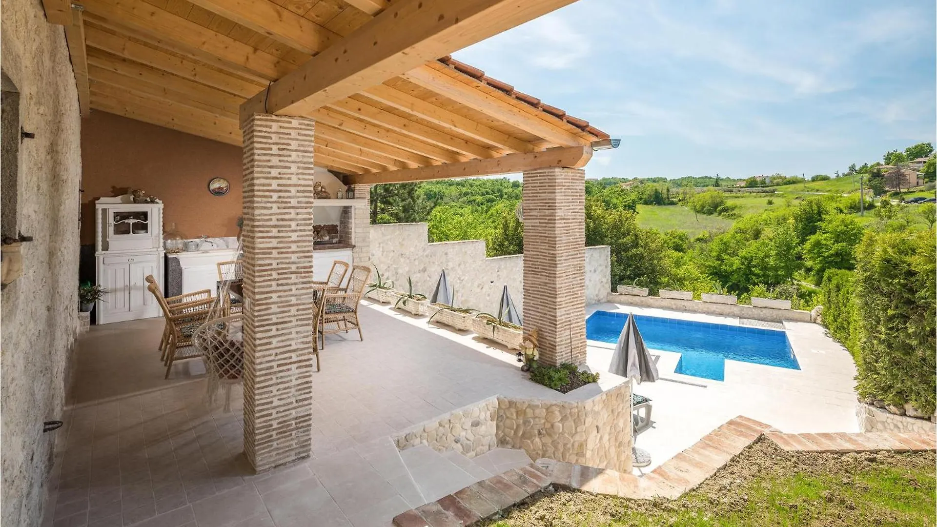 Nice Home In Vizinada With Wifi 0*,